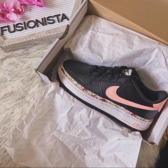 NWT🍭 Rare Nike Air Force 1 LV8 Vintage Flower - Picture 8 of 8